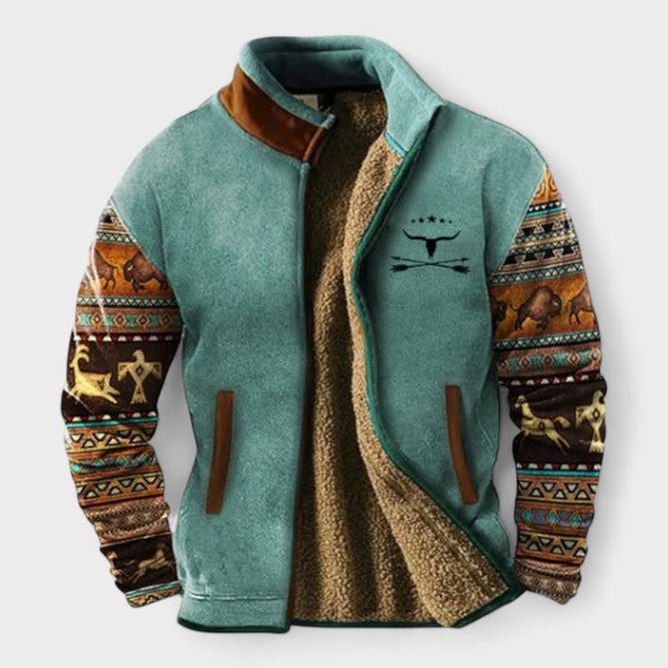 Mikko™ | Tyylikäs miesten fleece-takki lämpövuorella