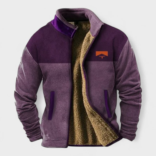 Mikko™ | Tyylikäs miesten fleece-takki lämpövuorella