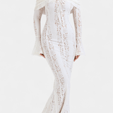 Helmi™️ | Olkaimeton mekko romanttisella eleganssilla