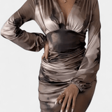 Kaarina™️ | V-pääntie mekko