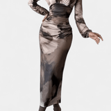 Kaarina™️ | V-pääntie mekko