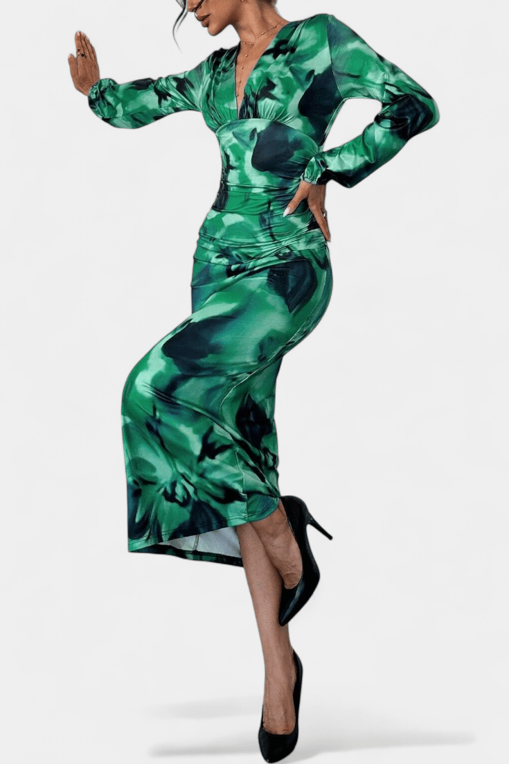 Kaarina™️ | V-pääntie mekko