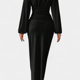 Kaarina™️ | V-pääntie mekko