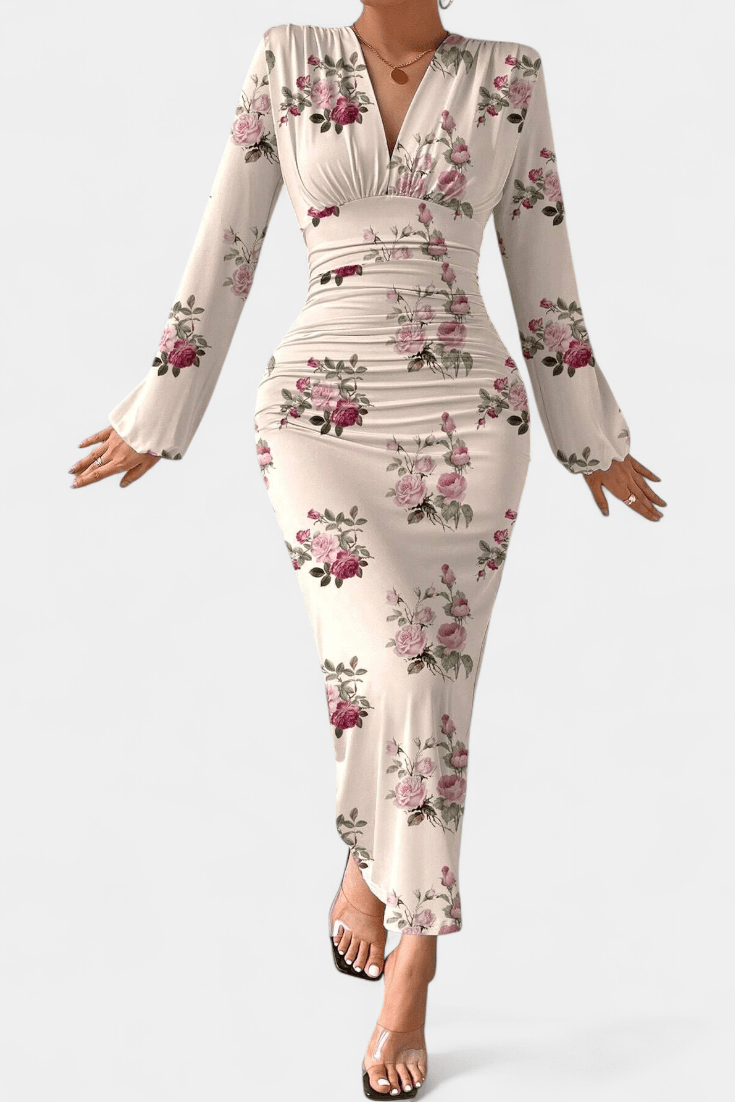 Kaarina™️ | V-pääntie mekko