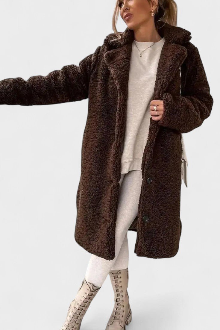 Kaisla™️ | Elegantti teddy-takki ylellisellä designilla