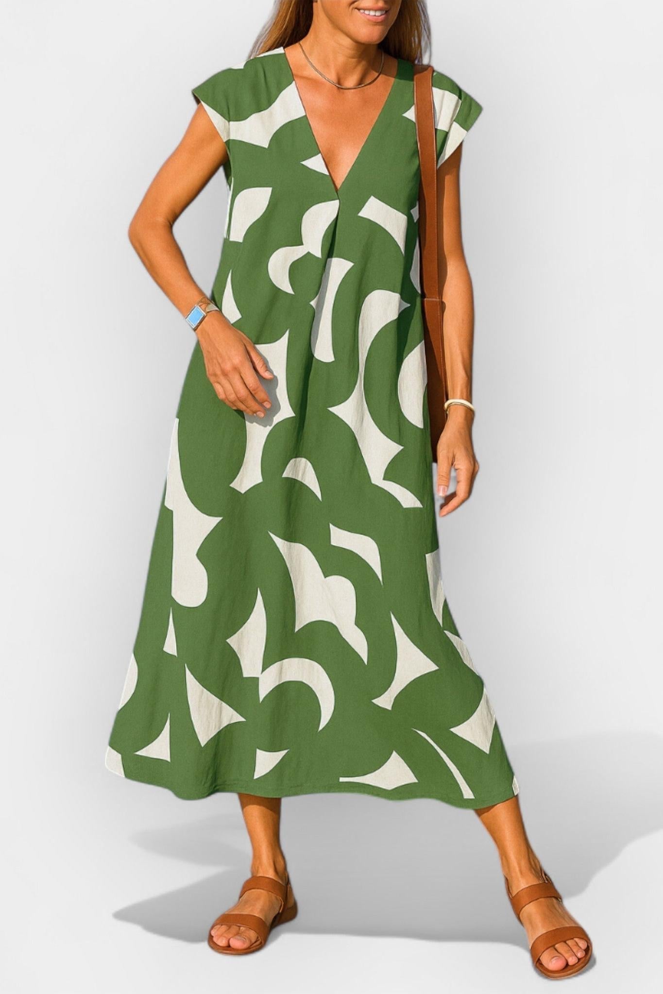 Noora™ | V-pääntiellinen mekko