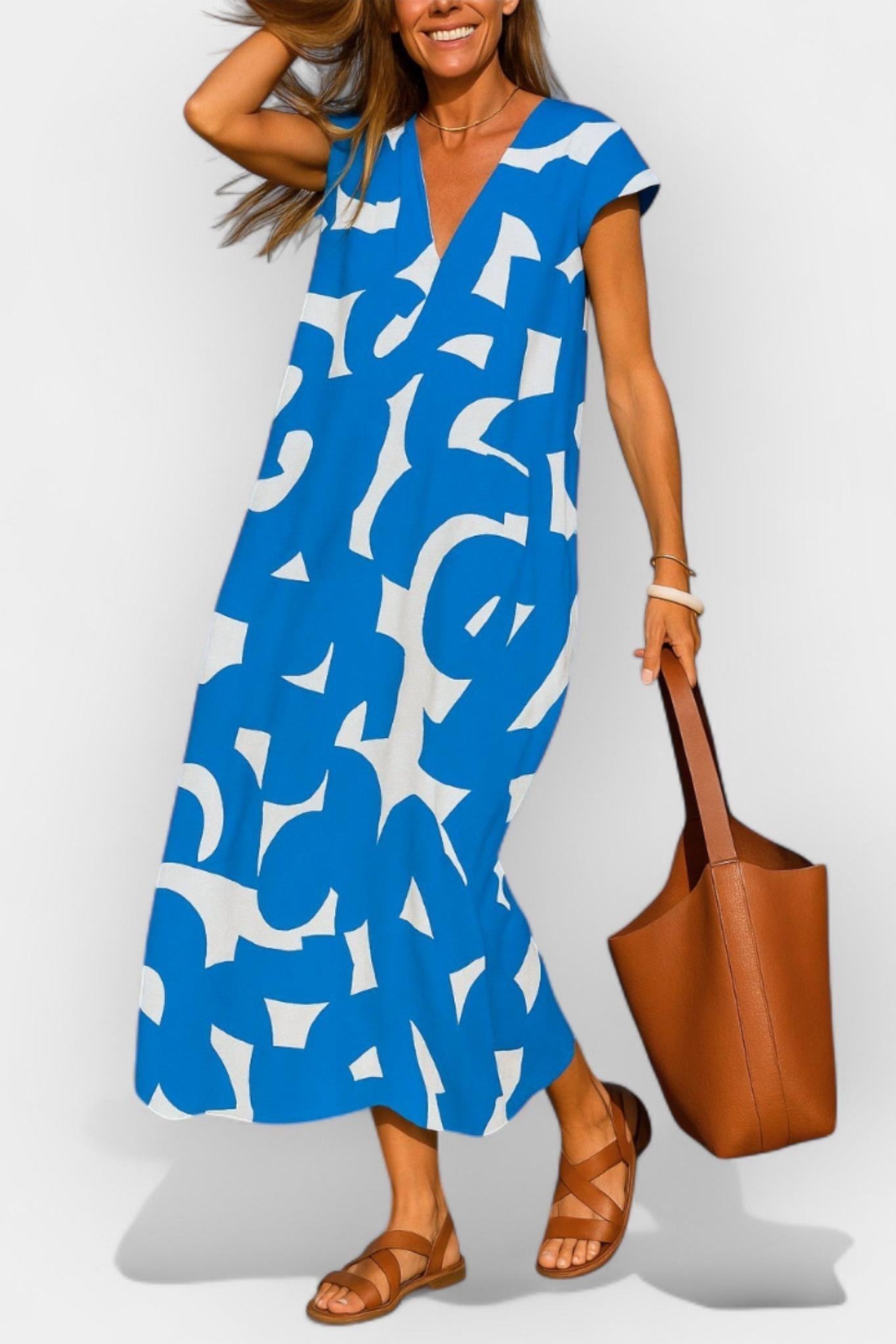 Noora™ | V-pääntiellinen mekko