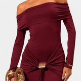 Sofia™ | Maksimekko off-shoulder