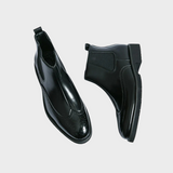 Veikko™ | Tekonahkaiset Chelsea-saappaat