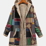 Janika™ | Syystakki Patchwork Hupulla