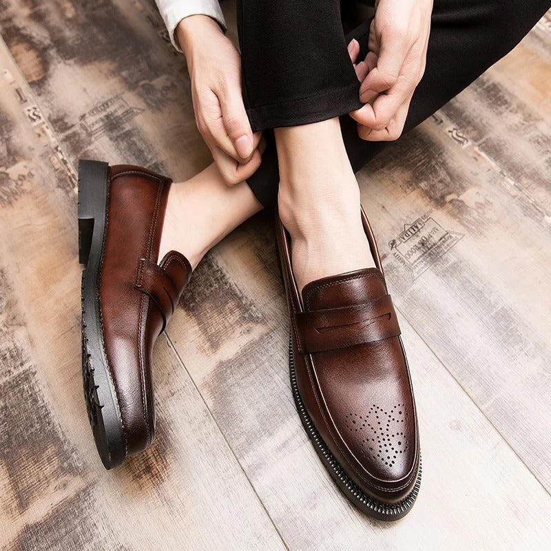 Juhani™ | Elegantit brittiläistyyliset loaferit