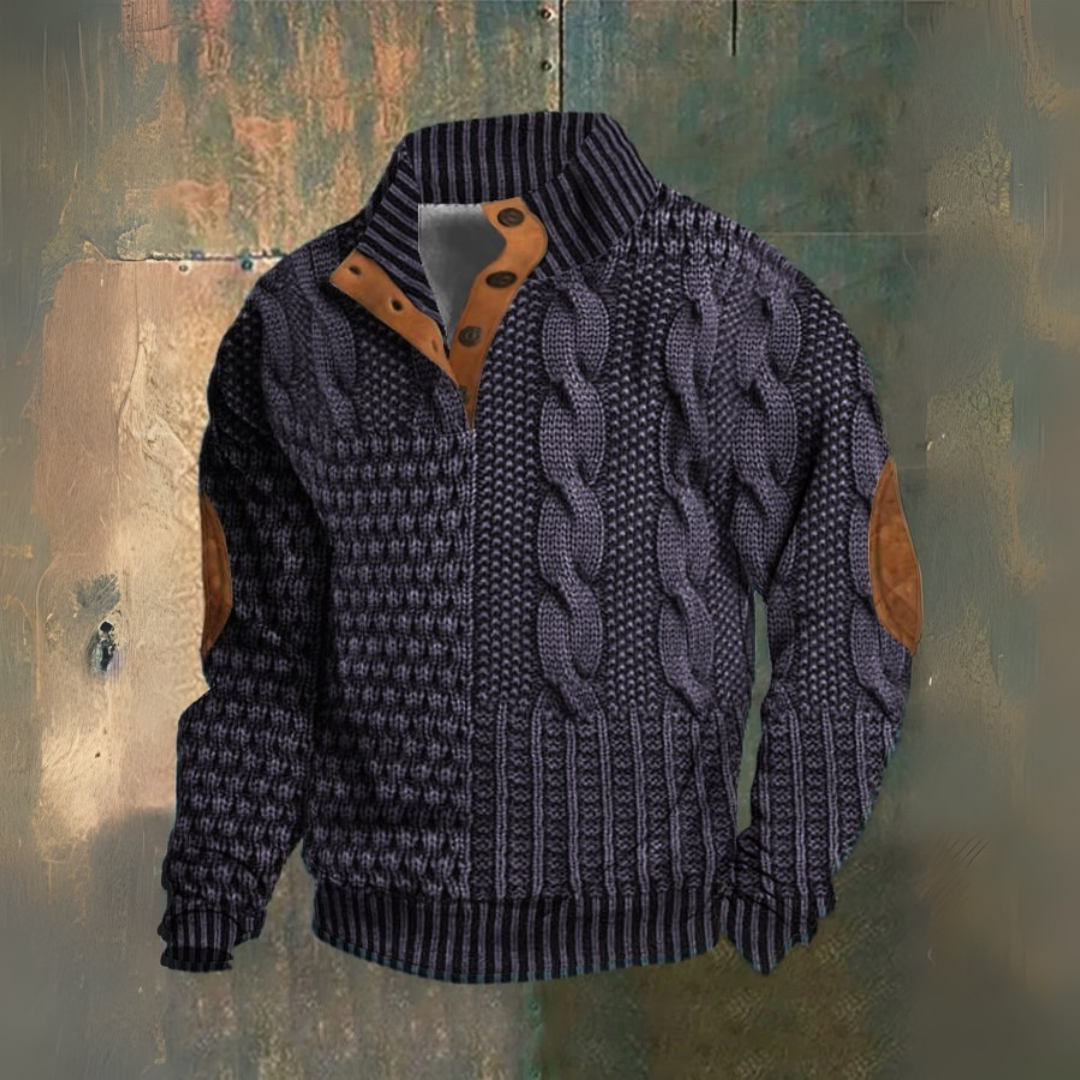 Oskari™ | Tyylikäs paita korkealla kauluksella