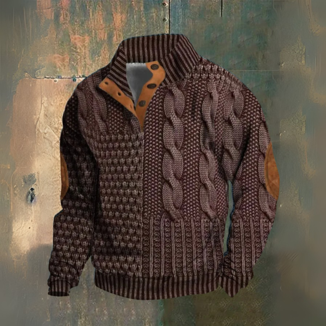 Oskari™ | Tyylikäs paita korkealla kauluksella