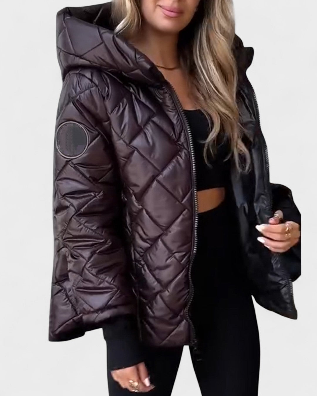 Liisa™ | Tyylikäs hupputakki