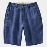 Lauri™ | Lin-shortsit Blå Horizon