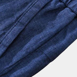 Lauri™ | Lin-shortsit Blå Horizon