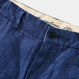 Lauri™ | Lin-shortsit Blå Horizon