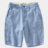 Lauri™ | Lin-shortsit Blå Horizon