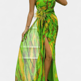 Linnea™️ | Värikäs maksimekko