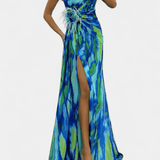 Linnea™️ | Värikäs maksimekko