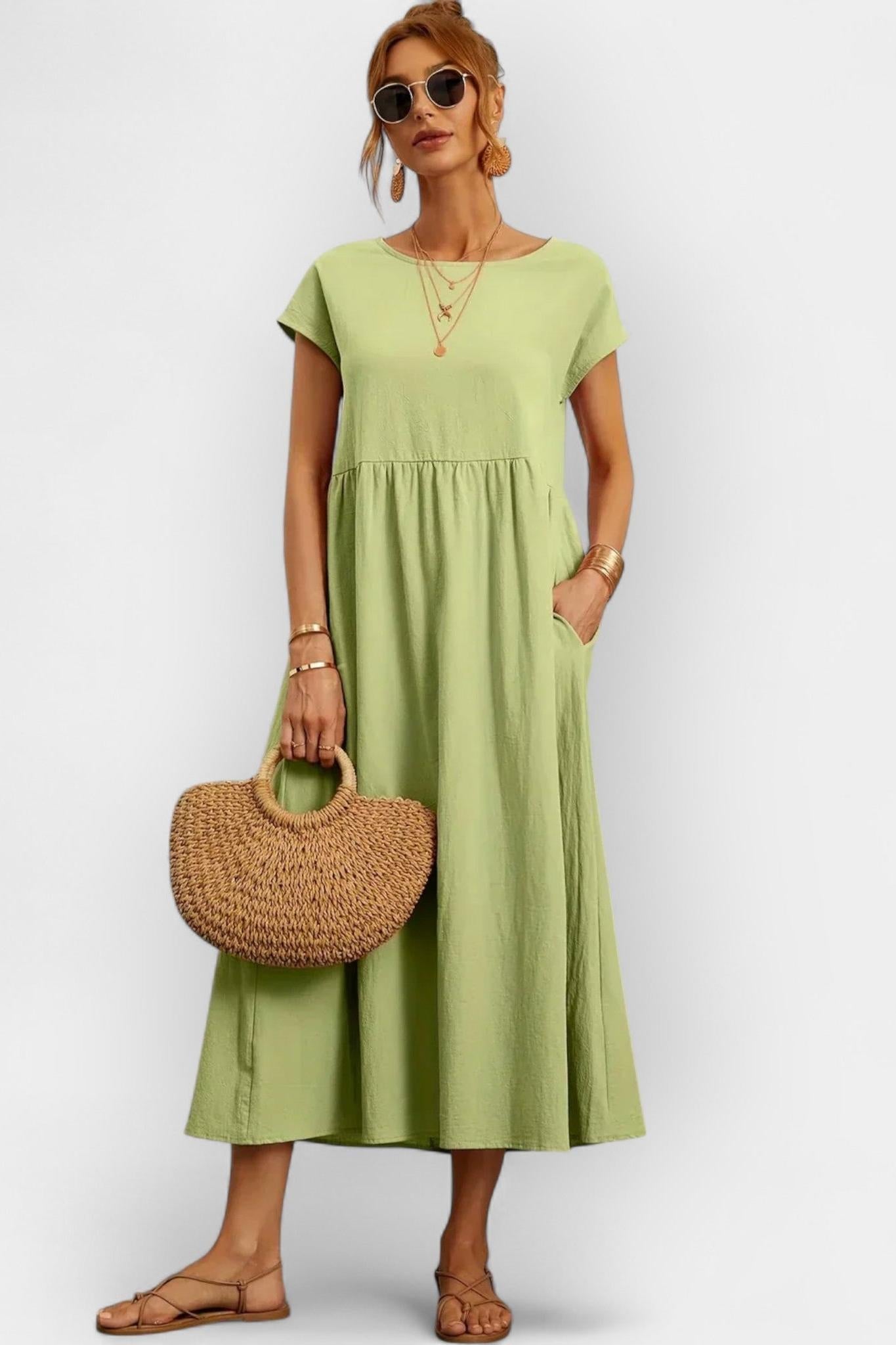 Pihla™ | Kevyt puuvillamekko