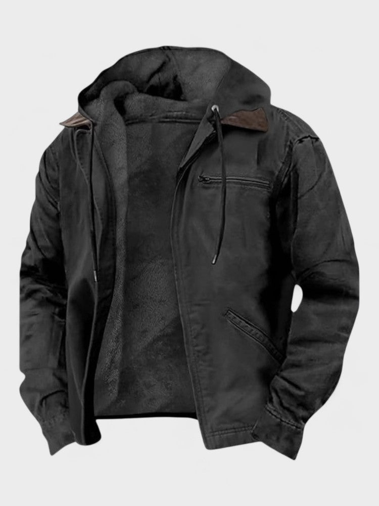 Elias™ | Tyylikäs vetoketjullinen huppari