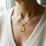 Marja™ | Kultainen nelilehtinen apilasormus