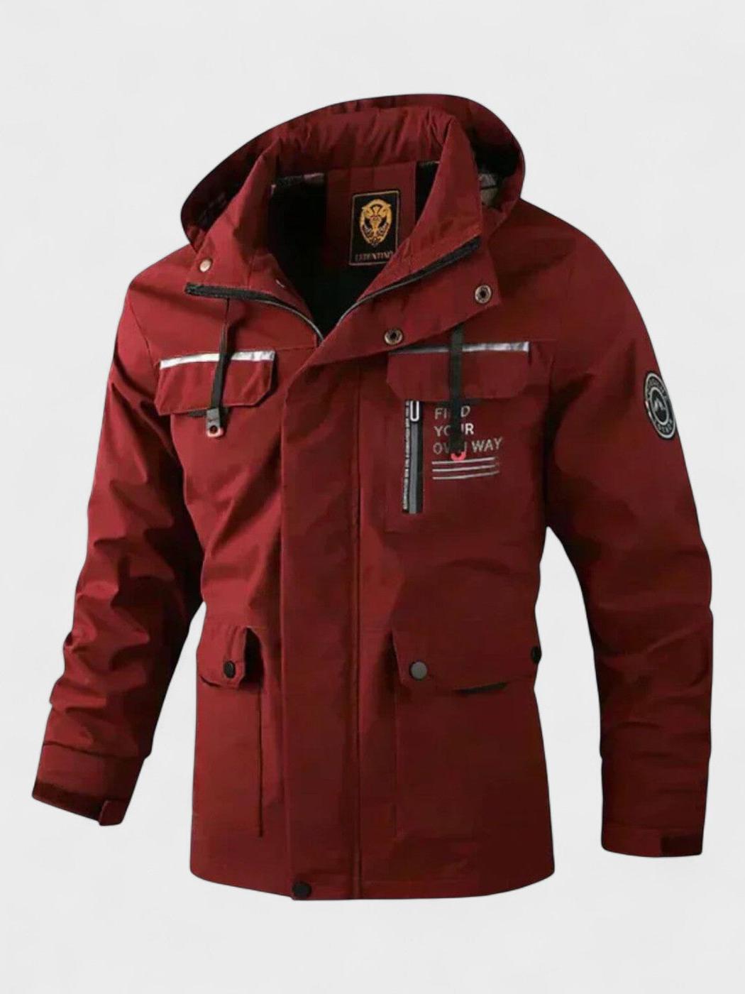 Heikki™ | Miesten talvitakki hupulla