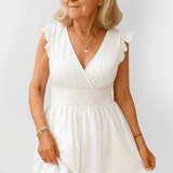 Kaisa™ | Rypytetty vyötärömekko