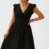 Kaisa™ | Rypytetty vyötärömekko