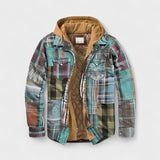 Vilho™ | Tikkattu patchwork-takki