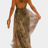 Saimi™️ | Kukallinen maksimekko ajattomalla eleganssilla