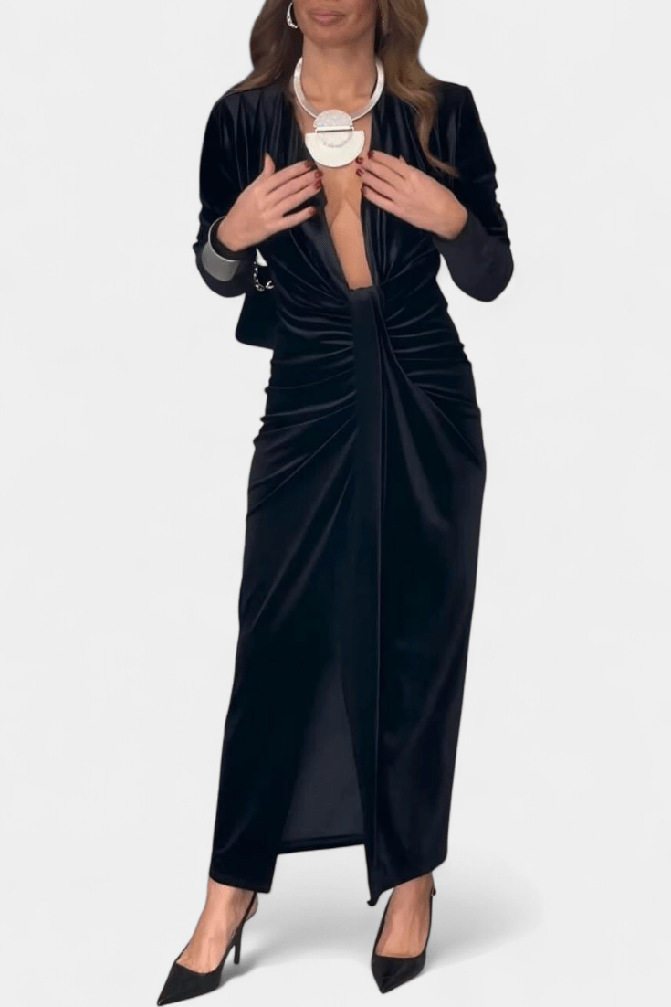 Vilja™ | V-pääntie – ylellinen mekko