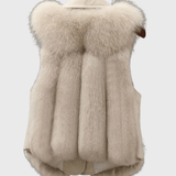 Elina™ | Elegantti Nahkaliivi