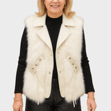 Elina™ | Elegantti Nahkaliivi