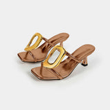 Kaisa™ | Metallinhohtoiset korkokengät