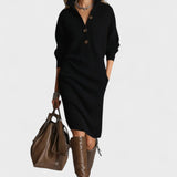 Sanni™️ | Elegantti neulemekko