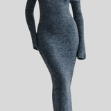 Vieno™️ | Elegantti maksimekko neulotulla ilmeellä