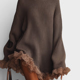 Alma™️ | Lämmin neulemekko ryppy-yksityiskohdilla