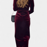 Elisa™ | Laskostettu mekko