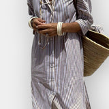 Sanni™ | Raidallinen paitamekko