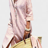 Sanni™ | Raidallinen paitamekko