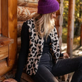 Maija™ | Leopardi-kuvioinen liivi