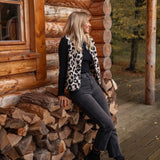 Maija™ | Leopardi-kuvioinen liivi