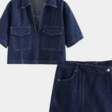 Aila™ | Denim-setti