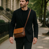 Ilkka™ | Milan nahkainen olkalaukku