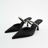 Maija™ | Strassikorkoiset sandaalit