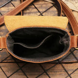 Mikko™ | Mini nahkainen olkalaukku