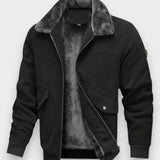 Niko™ | Bomber-takki keinoturkiskauluksella