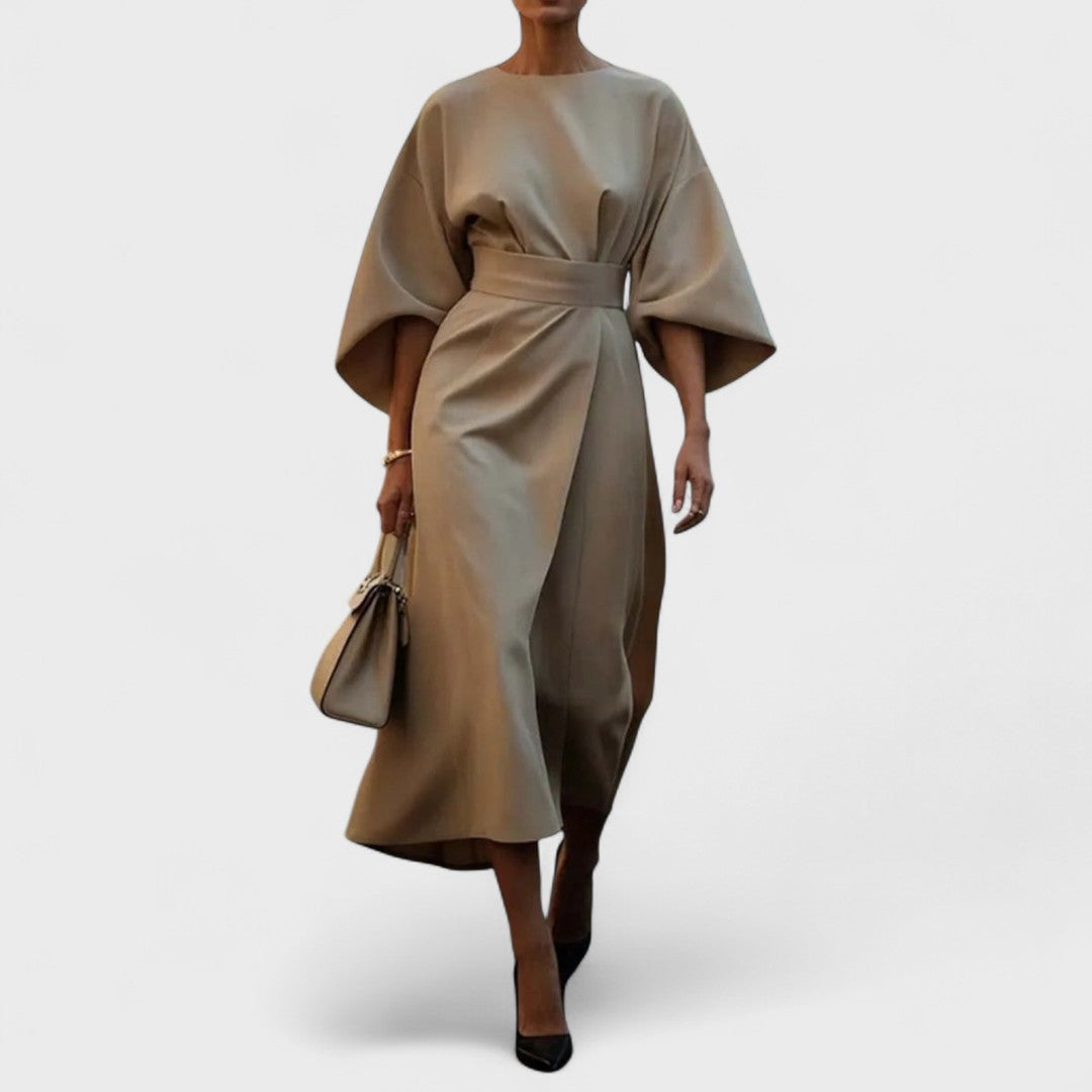 Elina™️ | Elegantti mekko vyöllä